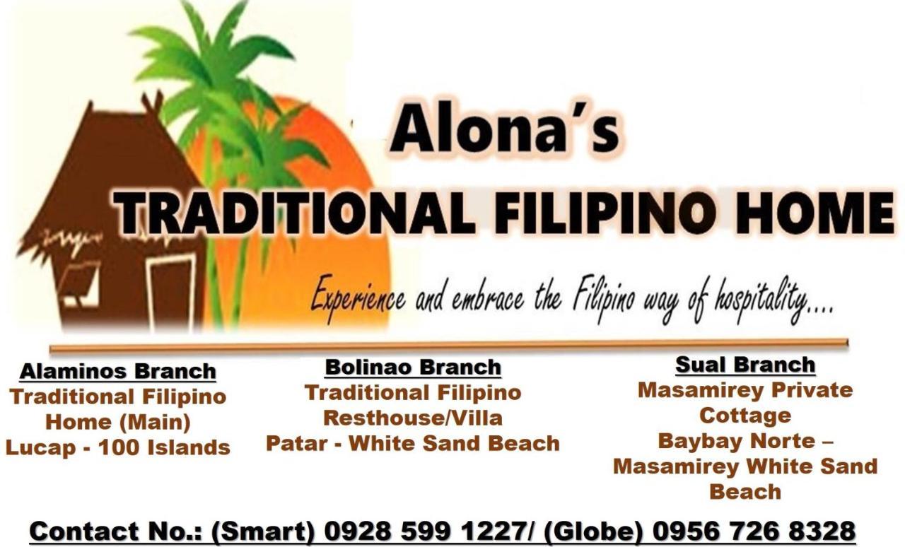 Alona'S Traditional Filipino Home Near 100 Islands Wharf Alaminos Zewnętrze zdjęcie